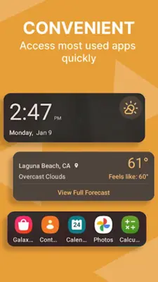 Easy Homescreen android App screenshot 3