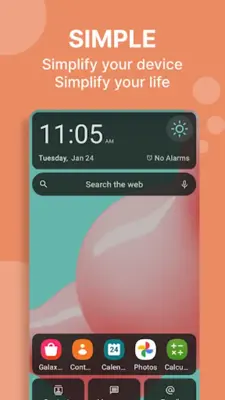 Easy Homescreen android App screenshot 4